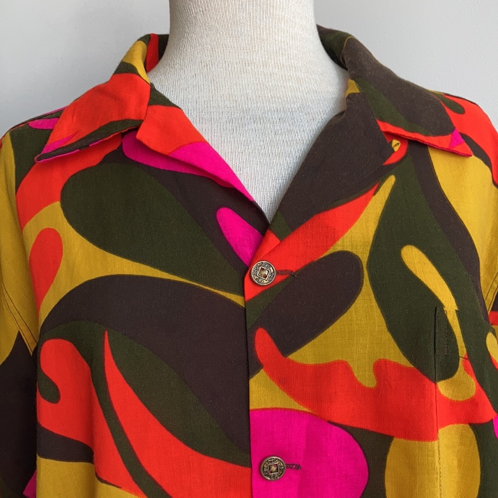 Kahana Manufacturing Co. Colored Button-Down View 3